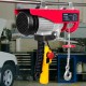 Buy Electric Cable Hoist 600kg Capacity 1150W Hoist with Wireless Remote Control 10m/min Lifting Height 12m Single Cable Pure Copper Motor for Garages Warehouses Plants