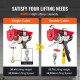 Buy Electric Cable Hoist 250kg Capacity 510W Hoist Lifting Height 12m Single Cable Pure Copper Motor for Garages Warehouses Plants