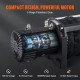 Buy 12V Electric Winch 10000 lbs 4536kg with 2 in 1 Wireless Remote Control 20m Nylon Rope Winch IP67 Waterproof with Control Box for Trailer ATV SUV Trucks