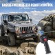 Buy 12V Electric Winch 10000 lbs 4536kg with 2 in 1 Wireless Remote Control 20m Nylon Rope Winch IP67 Waterproof with Control Box for Trailer ATV SUV Trucks