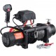 Buy 12V Electric Winch 10000 lbs 4536kg with 2 in 1 Wireless Remote Control 20m Nylon Rope Winch IP67 Waterproof with Control Box for Trailer ATV SUV Trucks