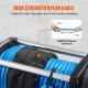 Buy 12V Electric Winch 3629kg with 2 in 1 Wireless Remote Control 20m Nylon Rope Winch IP67 Waterproof with Storage Box