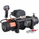 Buy 12V 5897kg Electric Winch with 2 in 1 Wireless Remote Control 20m Nylon Rope Winch IP67 Waterproof with Stainless Steel Case