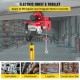 Buy Electric Hoist 1000kg/1000 lbs Electric Hoist with Electric Trolley Electric Steel Hoist Electric Winch Electric Cable with Remote Control