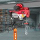 Buy Electric Hoist with Trolley, Rated Load: 1 T, 1,300 W Electric Hoist, Standard Operating Height: 3 m, Steel Lever Hoist, for Factories, Warehouses and Construction