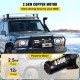 Buy Electric Winch, 2041kg/4500lb 2.5kW Car Winch with Wireless Remote Control, 13m Synthetic Rope Electric Winch Lifter Winch for Vehicle Rescue