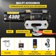 Buy Electric Winch, 2041kg/4500lb 2.5kW Car Winch with Wireless Remote Control, 13m Synthetic Rope Electric Winch Lifter Winch for Vehicle Rescue