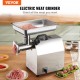 Buy Meat Grinder 1100W Multifunctional Electric Chopper 360kg/h with 2 Blades 2 Grinding Plates Stainless Steel Sausage Pusher for Quickly Chopping Meat Onion Garlic Herbs