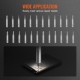 Buy Mini Cordless Screwdriver with 24 Fire Rechargeable Electric Screwdriver Bits Max Torque 0.3Nm Electric Hand 3Nm Speed 170rpm for PC Glasses Repair