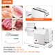 Comprar Ablandador de Carne Comercial de Acero Inoxidable 304 con Pinza para Carne, Cepillo de Limpieza y Bandeja, Máquina Ablandadora de Carne Eléctrica de 750W para Carne de Res, Pollo, Cerdo, Pescado