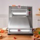 Comprar Máquina formadora de pizza Prensa de masa eléctrica comercial 3"-15" 260 hojas por hora Laminadora de masa de pizza de acero inoxidable Espesor ajustable para pasteles Pizzerías Panaderías