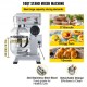 Koop Voedselmixer 10Qt Mixer Kneder 450W Keukenrobot Mixer Kneder 56 kg Snelheden Keukenrobot Multifunctionele automatische kneder Keukenrobot Kneder