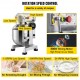 Kaufen Sie Lebensmittelmixer 15Qt Mixer Kneter 500W Küchenroboter Mixer Kneter 58 kg Geschwindigkeiten Küchenroboter Multifunktionaler automatischer Kneter Küchenroboter Kneter