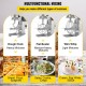 Buy Food Mixer 15Qt Stand Mixer 500W Food Processor Stand Mixer 58kg Speeds Automatic Multifunctional Food Processor Stand Mixer