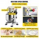 Koop Voedselmixer 30Qt Mixer Kneder 1100W Keukenrobot Mixer Kneder 90 kg Snelheden Keukenrobot Multifunctionele automatische kneder Keukenrobot Kneder