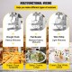 Buy Food Mixer 30Qt Stand Mixer 1100W Food Processor Stand Mixer 90kg Speeds Multifunctional Automatic Food Processor Stand Mixer