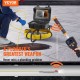 Buy Inspection Camera Drain Endoscope Camera 9" Screen with IP68 Waterproof 4500mAh Battery 12 Adjustable LEDs 50m Cable Card