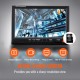 Buy Inspection Camera Drain Endoscope Camera 9" Screen with IP68 Waterproof 4500mAh Battery 12 Adjustable LEDs 50m Cable Card