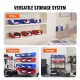 Buy Bolt Container 6 Stackable Workshop Storage Boxes 276 x 279 x 128 mm Blue/Red Combination Tool Container for Cabinet, Kitchen, Office, Pantry, Shelf, Wall