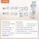 Buy Hands Free Electric Breast Pump 4 Modes Rechargeable Portable Breast Pump 12 Levels 300mmHg Suction 24mm Flange Insert 28mm Breast Flanges LED Display for Travel