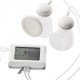 Buy Single/Double Electric Breast Pump Adjustable 4 Modes 9/15 Levels Reciprocating Piston Pump Anti-Reflux Suction 300mmHg 18/22mm Chest Straps for Breastfeeding Travel Home