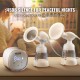 Buy Electric Breast Pump Double Portable Breast Pumps 4 Modes 16 Levels High Suction 300mmHg with 24/28mm Breast Flanges 18/21mm Flange Liners LED Display for Travel