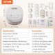 Buy Electric Breast Pump Double Portable Breast Pumps 4 Modes 16 Levels High Suction 300mmHg with 24/28mm Breast Flanges 18/21mm Flange Liners LED Display for Travel