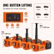 Buy 5T Electric Hydraulic Jack Built-in Tire Inflator Pump 12V