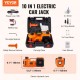 Buy 5T Electric Hydraulic Jack Built-in Tire Inflator Pump 12V