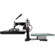 Buy Heat Press 34.29-43.18cm Heat Press Machine Aluminum Iron and Plastic Black and Red Heat Press Machine for