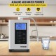 Koop Alkaline Water Ionisator Machine 6000L Alkaline Water Ionisator PH 3.5-10.5 Waterstof Water Generator 258x170x110 mm met LCD Touch Screen 3.8" Bediening voor Koken, Steriliseren