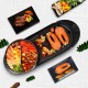 Buy Portable Electric Grill with Hot Pot 2200W 160℃-220℃ Multifunctional 2 in 1 Electric Grill with Hot Pot Smokeless Electric BBQ Grill Adjustable Temperature for 2-8 People