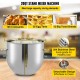 Buy Commercial Food Mixer 304 Stainless Steel and Carbon Steel Commercial Stand Mixer 20Qt Electric Mixer for Mixing Cream, Vegetable, Fillings, Dough and Grinding Meat 265lbs/h