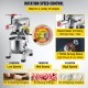 Buy Commercial Food Mixer 304 Stainless Steel and Carbon Steel Commercial Stand Mixer 20Qt Electric Mixer for Mixing Cream, Vegetable, Fillings, Dough and Grinding Meat 265lbs/h