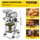 Buy Commercial Food Mixer 304 Stainless Steel and Carbon Steel Commercial Stand Mixer 20Qt Electric Mixer for Mixing Cream, Vegetable, Fillings, Dough and Grinding Meat 265lbs/h