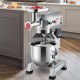 Kaufen Sie Kommerzieller Lebensmittelmixer, 304 Edelstahl und Kohlenstoffstahl, kommerzieller Standmixer, 20 Qt, elektrischer Mixer zum Mischen von Sahne, Gemüse, Füllungen, Teig und Mahlen von Fleisch, 265 lbs/h