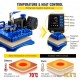 Купить Пресс для теплопередачи, 38 x 30 см, температура 200°C, машина для термосублимации 5 в 1, термосублимационный пресс, 50 Гц