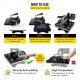 Kaufen Sie 6-in-1-Wärmepresse 38 x 29 cm, Sublimations-Wärmepresse 1.000 W, Temperatur 200 ℃ mit 2-Röhren-Heizung, Wärmesublimationsdrucker mit digitaler LED-Anzeige für Schuhe