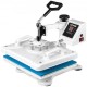 Buy in 1 Heat Press 12 x 15 inch (29 x 38cm) White Heat Press Machine for Shoes Hats Sublimation Machine