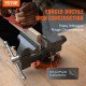 Buy Workbench Vise Cast Iron Bench Vise with 1.9x1.7 Inch Anvil 240° Swivel Base 4.5 Inch Jaw Width Bench Clamp for Woodworking Cutting Duct