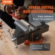 Buy 15.2cm Bench Vise, 360° Swivel Base for Heavy Duty