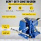 Buy Multifunctional 360° Swivel Head Bench Vice 30KN Grip Force 3000KG for Machine Processing and 5 Inch Vice with Base and Tool Vise, Industrial