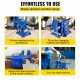 Buy Multifunctional 360° Swivel Head Bench Vice 30KN Grip Force 3000KG for Machine Processing and 5 Inch Vice with Base and Tool Vise, Industrial