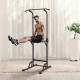 Comprar Silla Romana, Barra de Dominadas de Pie Ajustable en Altura de 10 Niveles 150 Kg Equipo de Entrenamiento de Fuerza Multifunción con 4 Cubiertas de Pies de Succión, Estación de Inmersiones Fitnes