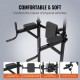 Comprar Silla Romana, Barra de Dominadas de Pie Ajustable en Altura de 10 Niveles 200 Kg Equipo de Entrenamiento de Fuerza Multifunción con Respaldo Ajustable y Coderas, Estación de Inmersiones Fitness