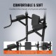 Comprar Silla Romana, Barra de Dominadas de Pie Ajustable en Altura de 10 Niveles 200 Kg, Equipo de Entrenamiento de Fuerza Multifunción con Respaldo y Coderas, Estación de Inmersión Fitness, Gimnasio