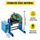 Buy Welding Turntable, 80W 30kg/15kg Welding Positioner Chuck, 1-15r/min Tilt Angle 0-90° Welding Turntable for Workpiece Clamping