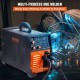 Buy 3 in 1 Welding Machine Inverter Welder 50-250 A MIG-250 MIG MMA TIG Welder Digital Display 2.2-12 m/min Wire Thickness 0.6mm, 0.8mm, 1mm for Welding Alloy, Steel, Iron