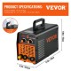 VEVOR TIG-200C 200Amp TIG/MMA ARC 2 en 1 Soldador HF IGBT DC