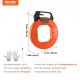 Buy Fish Tape Reel Length 30.5m Diameter 4.5mm Fiberglass Wire Puller Fishing Tape with Housing and Handle Wire Fishing Tools with Plastic Box